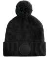 BB530R B530R Beechfield Fan Patch Beanie Black colour image
